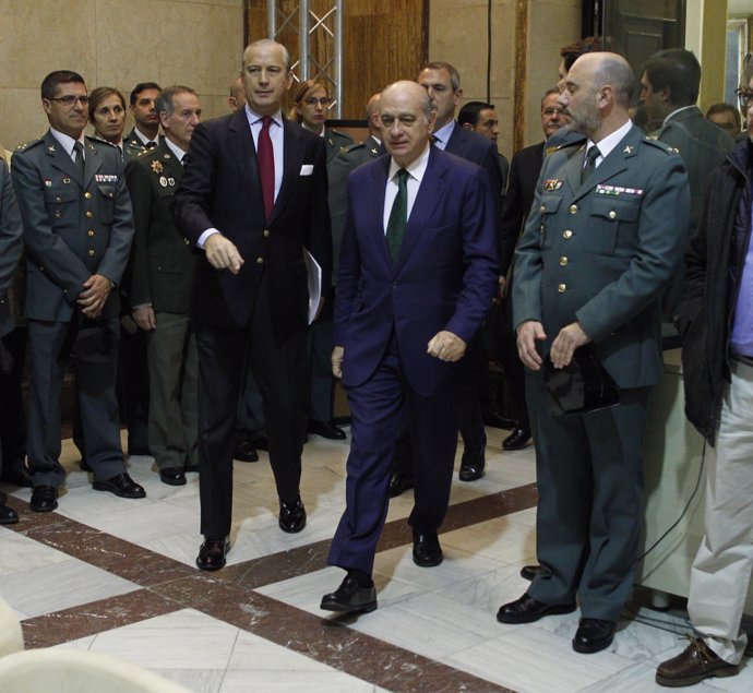 El ministro del Interior Jorge Fernández Díaz
