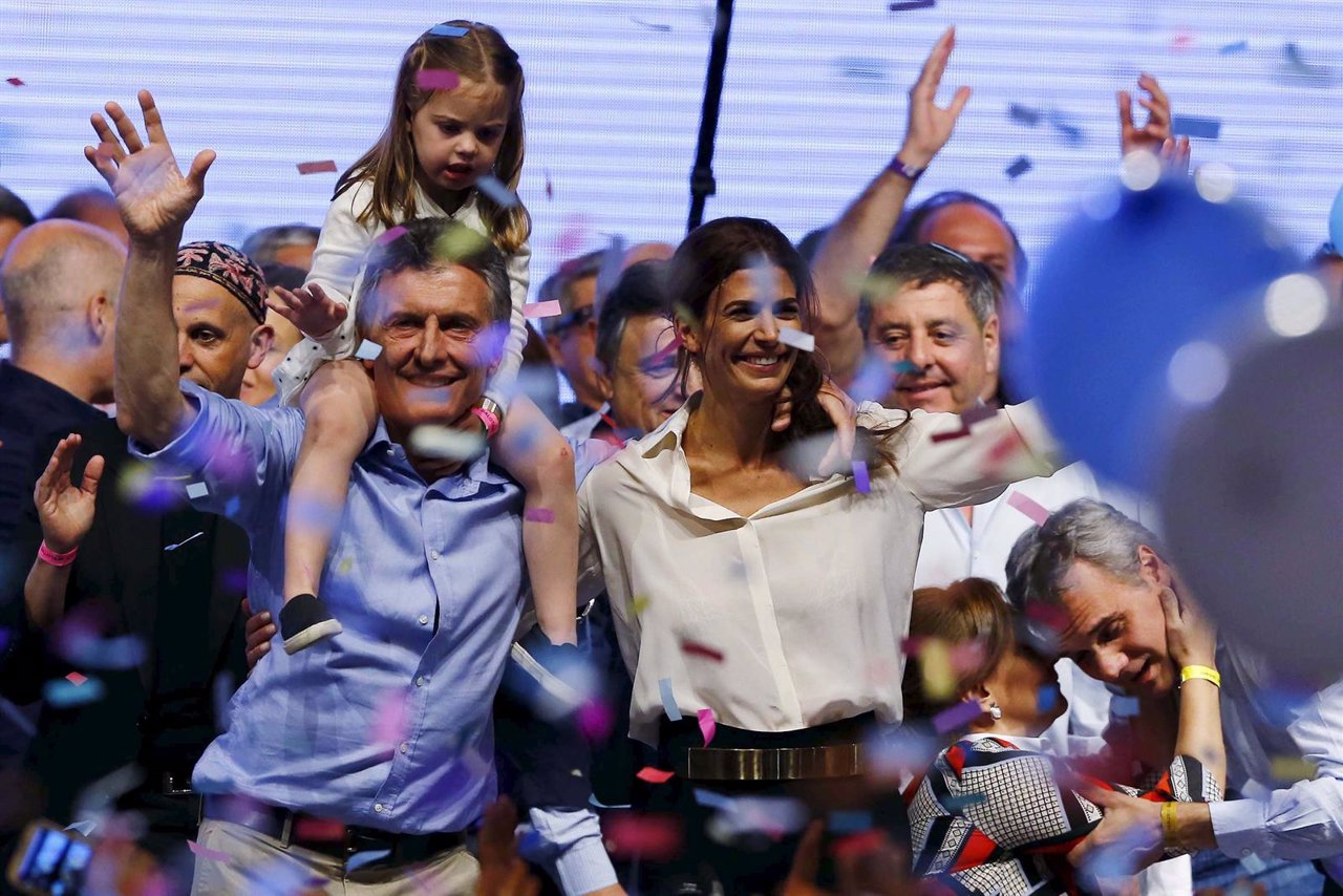 Mauricio Macri, ganador de las presidenciales en Argentina