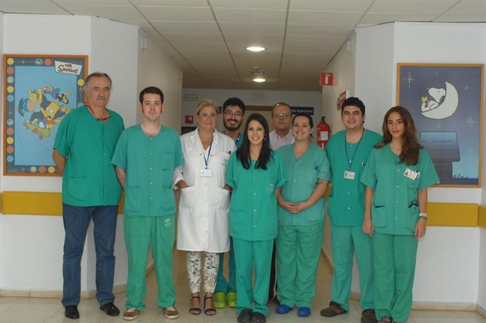 Especialistas de cirugía pediátrica