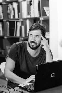 El cabeza de lista de En Marea al Congreso por A Coruña, Antón Gómez-Reino