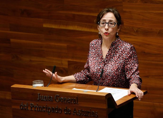 La consejera de Infraestructuras del Principado de Asturias, Belén Fernández