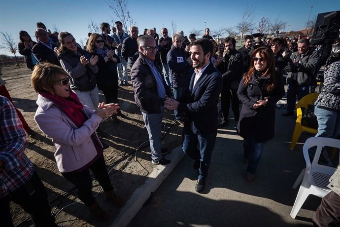 Garzón en un acto en Alcalá de Henares