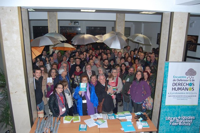 Encuentro de defensores de derechos humanos