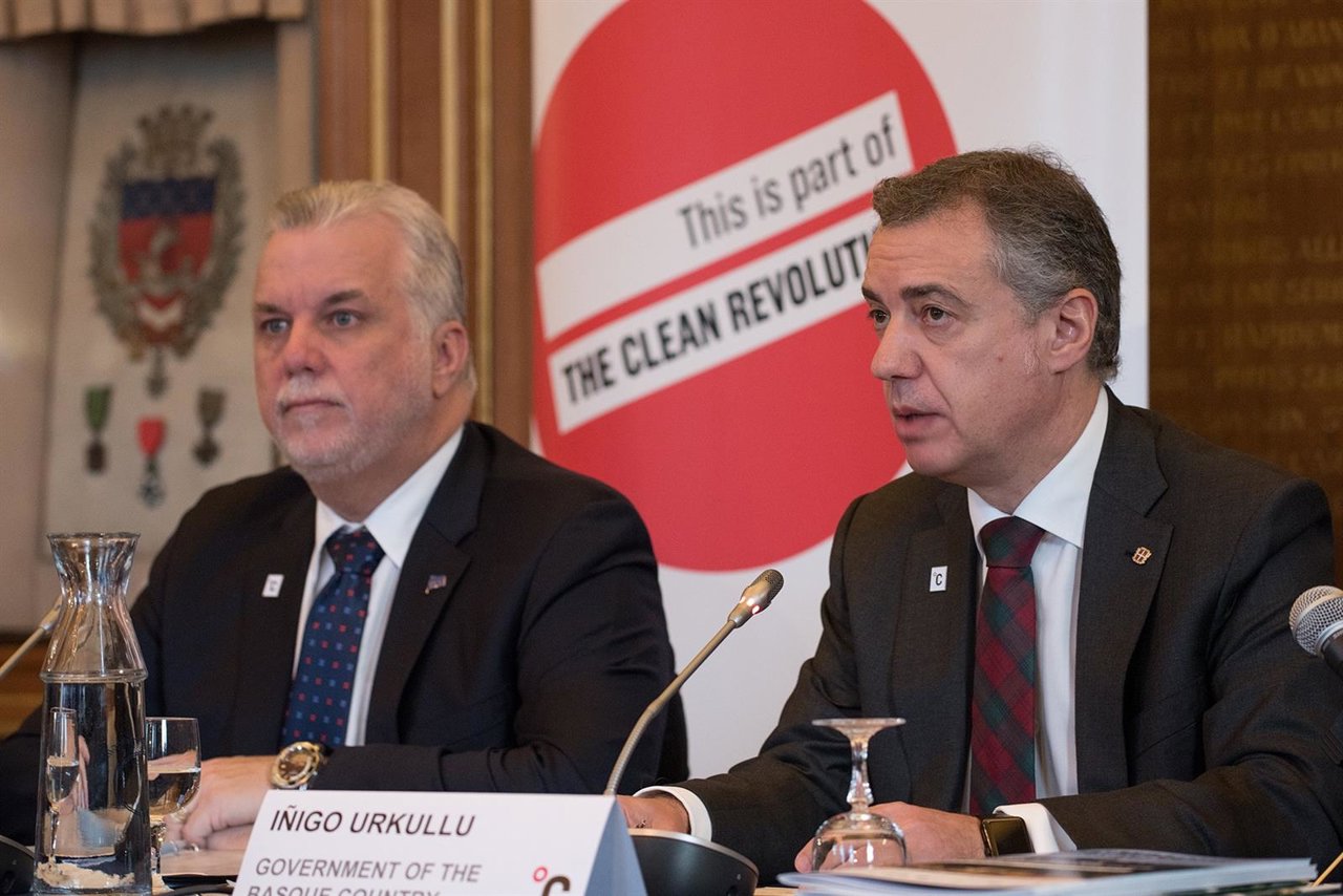 Iñigo Urkullu en la Cumbre del Clima de París