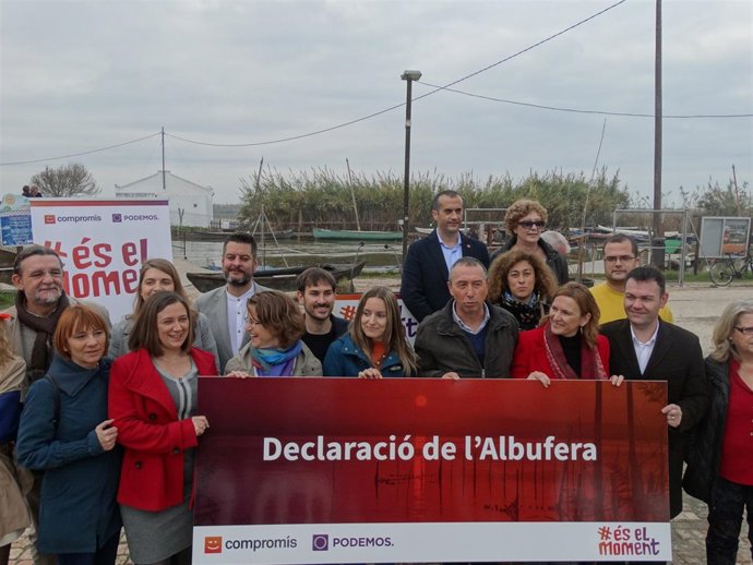 Compromís-Podemos firman la Declaración de la Albufera