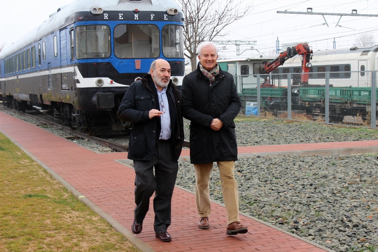 Suárez y Aranda, en la visita de los candidatos PP-PAR a Calatayud