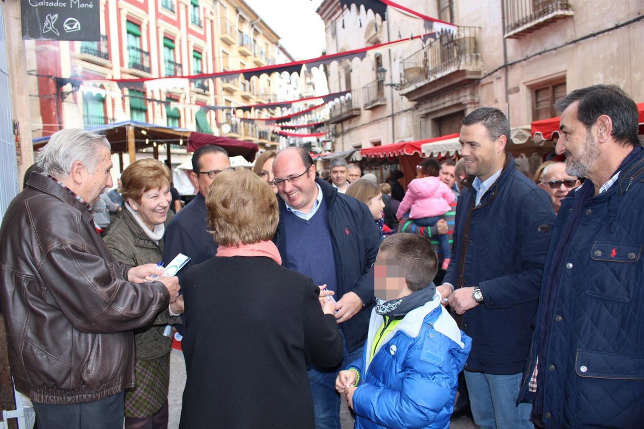 Pedro Antonio Sánchez en Caravaca