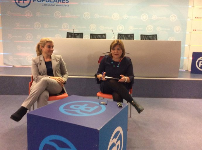 Isabel Bonig y Eva Ortiz 