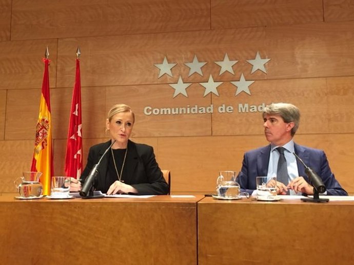 Cristina Cifuentes y Ángel Garrido