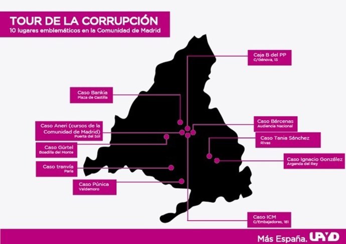 Mapa corrupción UPyD 