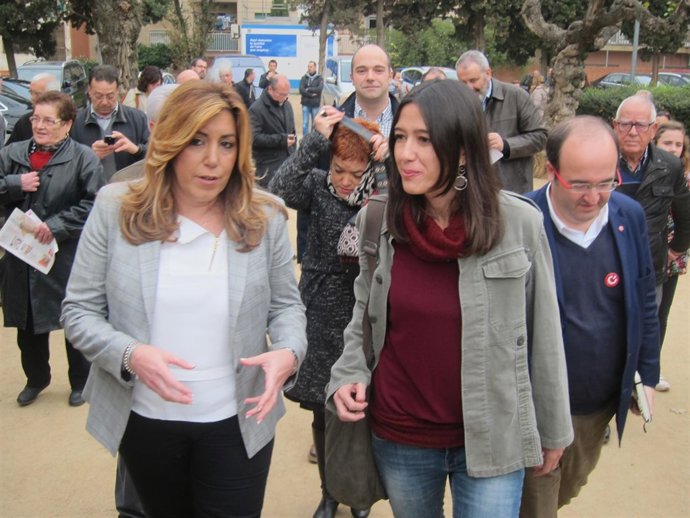 Susana Díaz (PSOE) Núria Parlón (PSC)