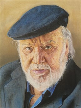 Imagen del retrato de Paco Rabal
