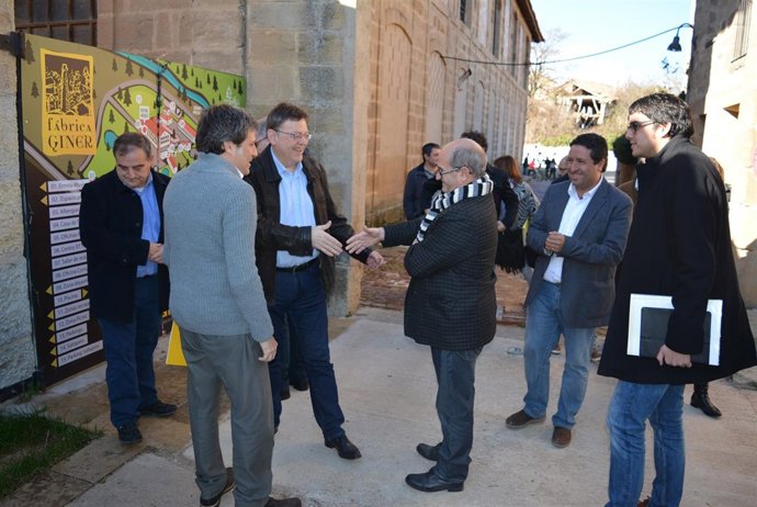 Puig asiste a la reunión del Patronato de la Fundación Blasco de Aragón