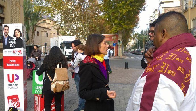 Magdalena Martínez en Plaza Santo Domingo