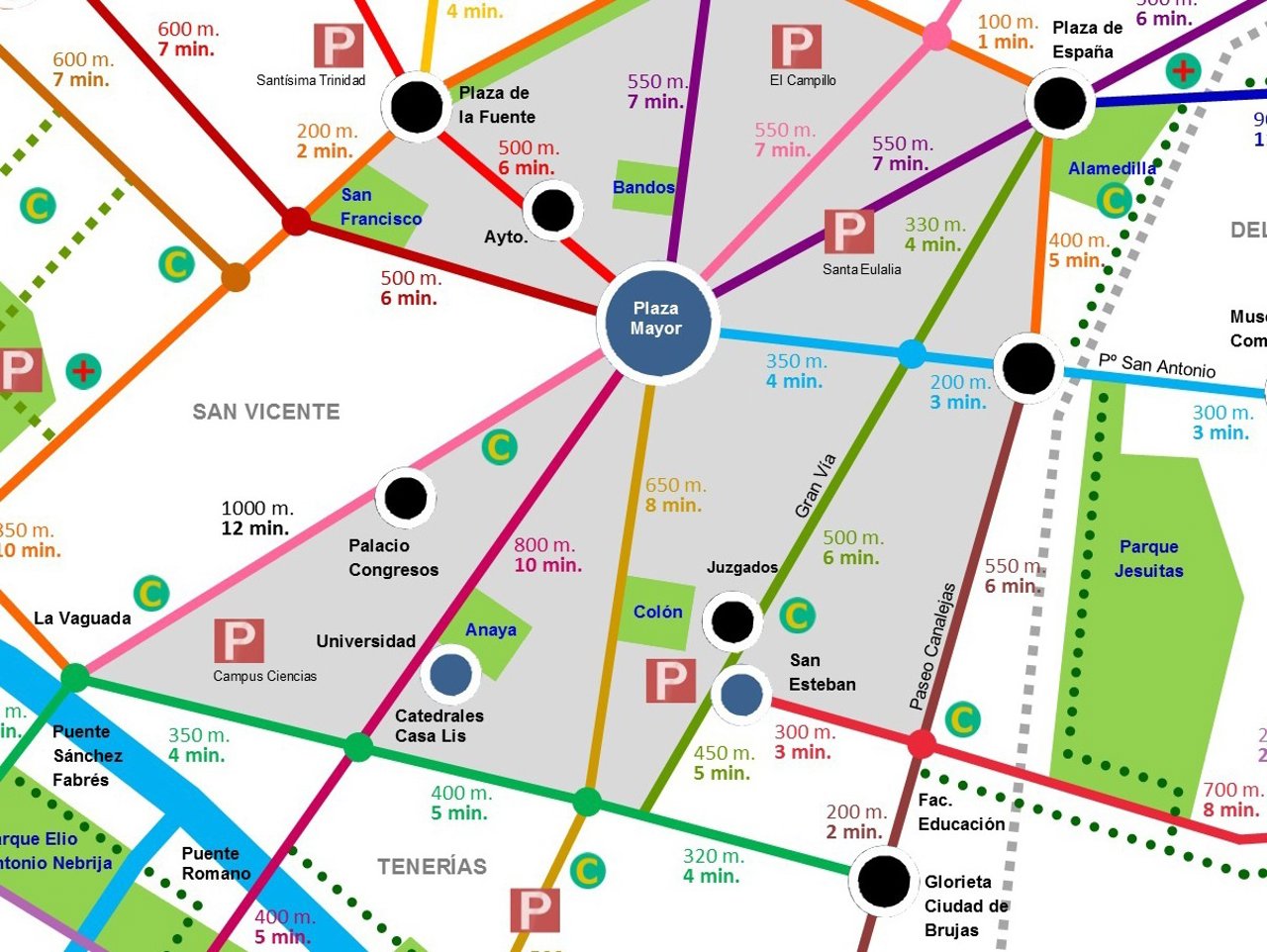 Fragmento del 'Metropie' de Salamanca en Bici