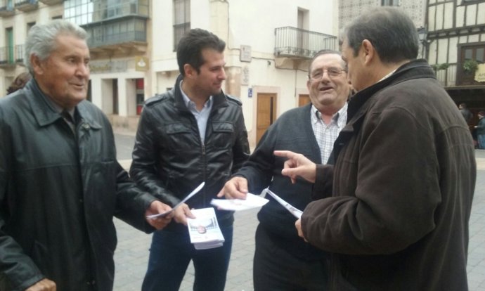 Tudanca con Gordo en Sepúlveda (Segovia)