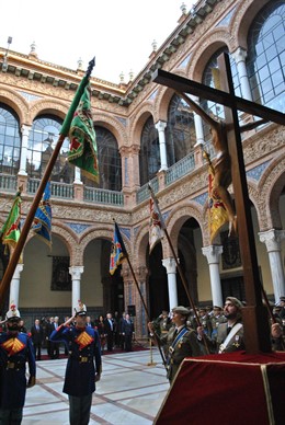 Acto de honor del a Inmaculada Concepción.