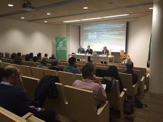 Jornadas sobre robos de aceituna.