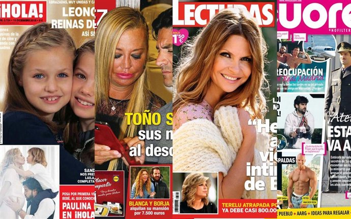 QUIOSCO DE REVISTAS DEL CORAZÓN DEL MIÉRCOLES