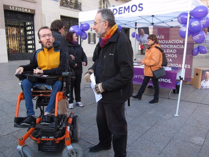 Echenique y Arrojo en un acto este miércoles