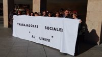 Las trabajadoras sociales van a la huelga el lunes