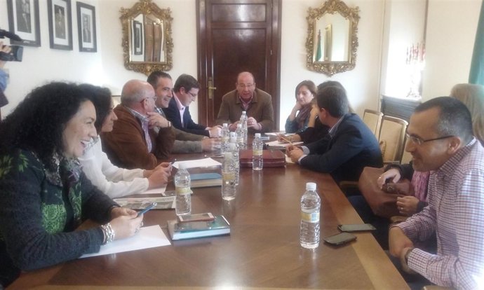 Reunión de coordinación en el Ayuntamiento de Jaén