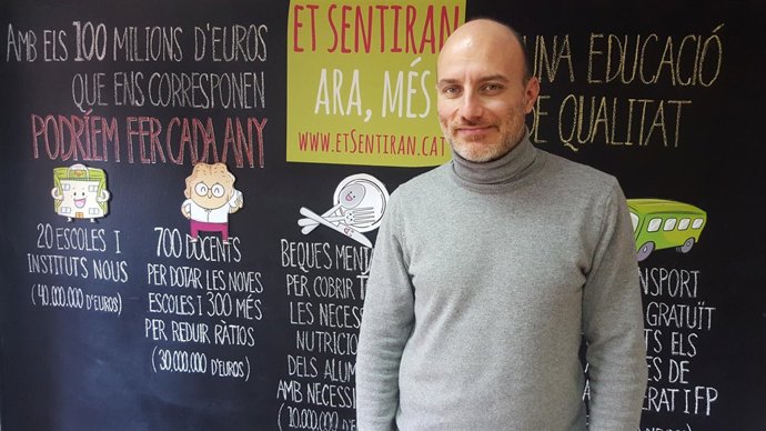 El candidato al Congreso de MÉS, Antoni Verger