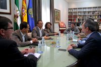 Diputación y Junta analizan la situación de la minería y la industria