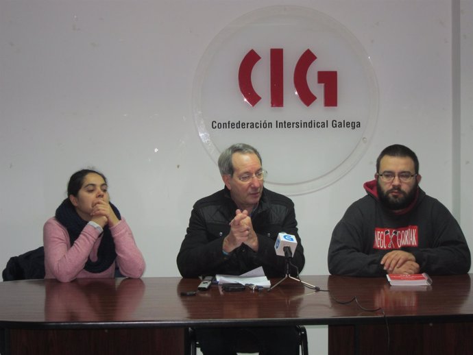 La CIG presenta el acuerdo de Freiremar en Vigo.