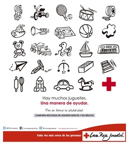 Cruz Roja, recogida de juguetes 