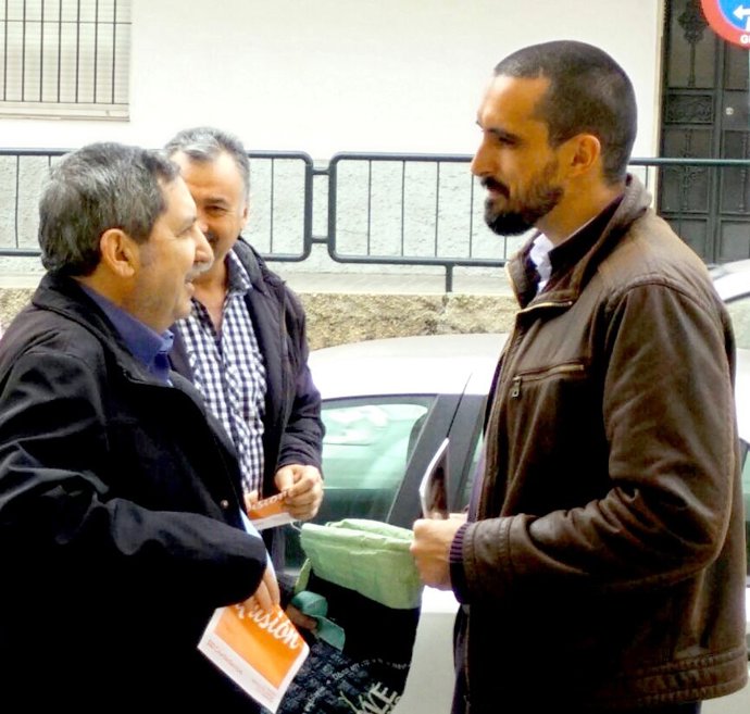 El cabeza de lista al Congreso de C's por  Huelva, Rafael Corrales. 