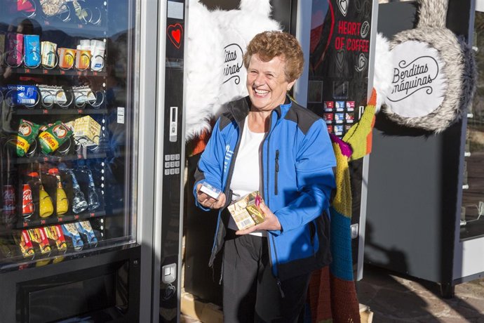 Las máqinas de Tresviso, con bufandas de Valencia