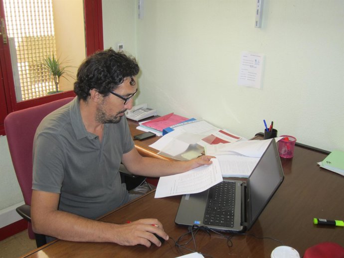 El concejal de Ahora Murcia, Luis Bermejo