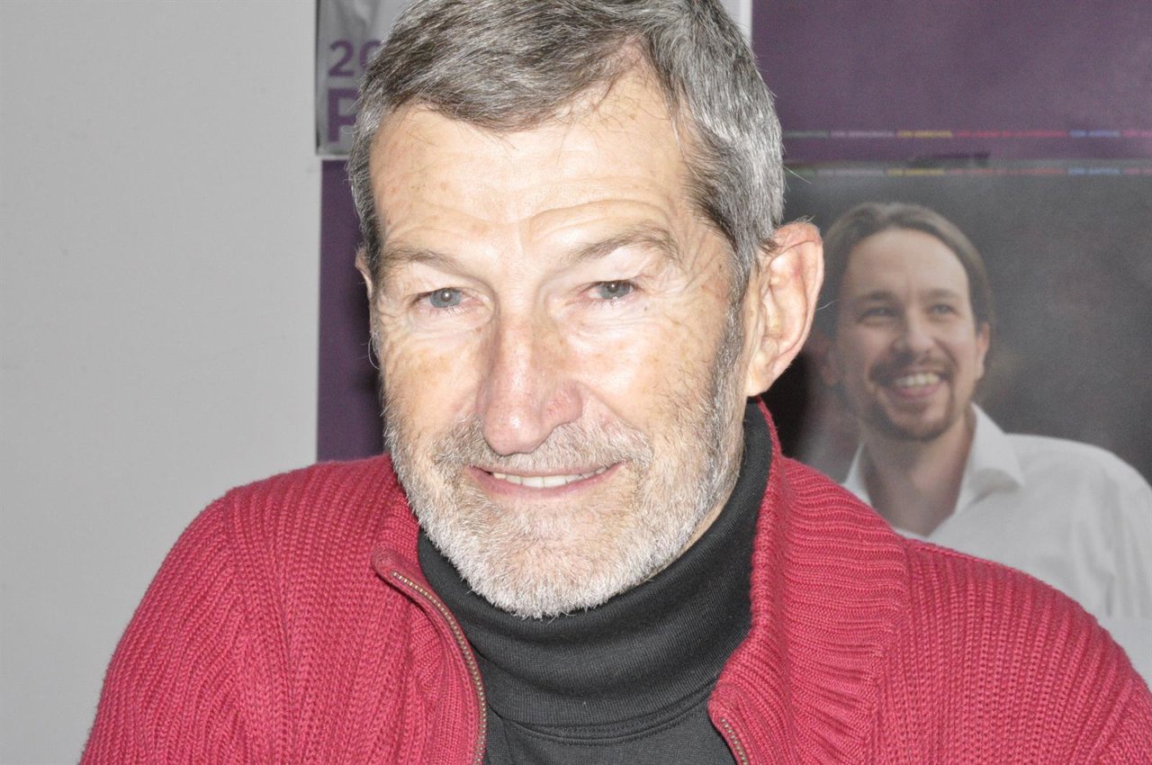 El general Julio Rodríguez, candidato de Podemos al Congreso por Zaragoza.