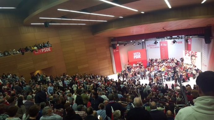 Acto del PSOE en Toledo