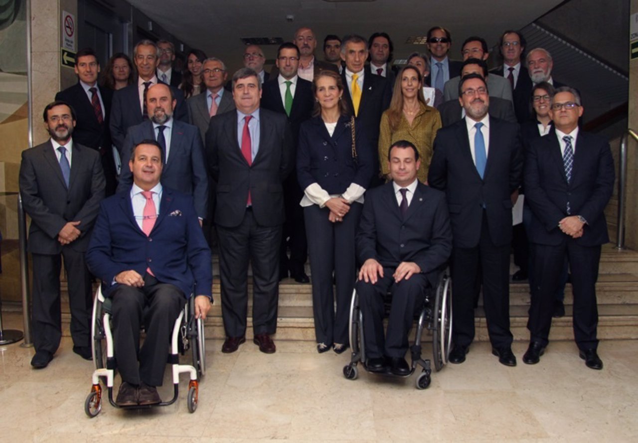 Asamblea del Comité Paralímpico Español con la Infanta Elena