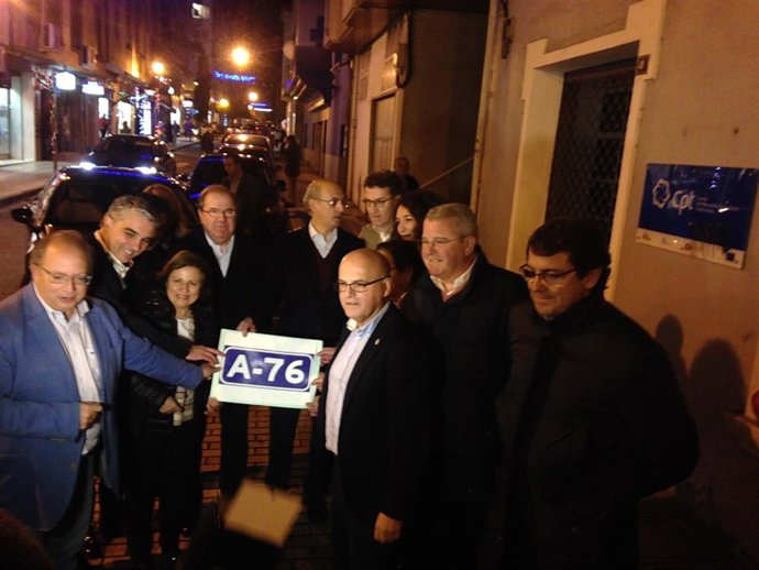 Mitin "interautonómico" del PP de Galicia y Castilla y León