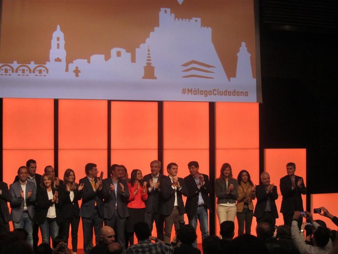 Albert Rivera, en un acto en Málaga