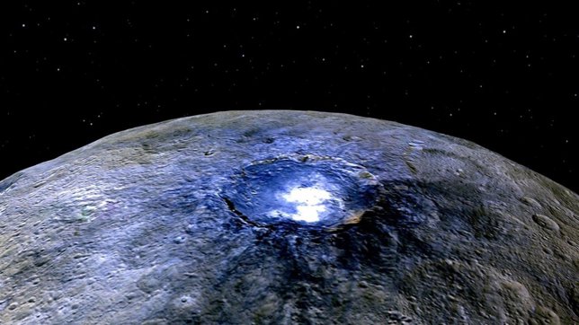 Ceres y sus manchas brillantes