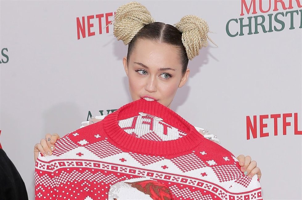 En Navidad, ¿sabías que Miley Cyrus tenía un lado dulce? 