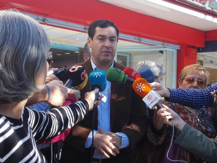 Juanma Moreno, hoy ante los medios