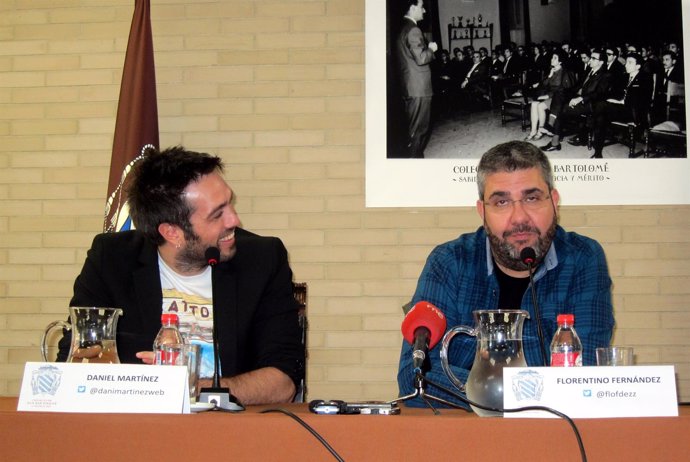 Los cómicos Dani Martínez y Florentino Fernández