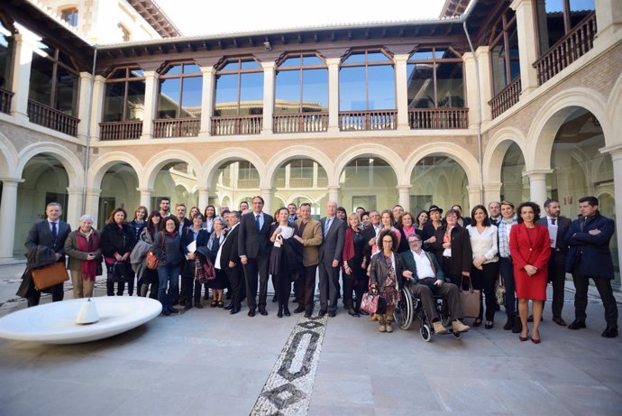 Presentación de los proyectos en la sede de la Junta en Granada.