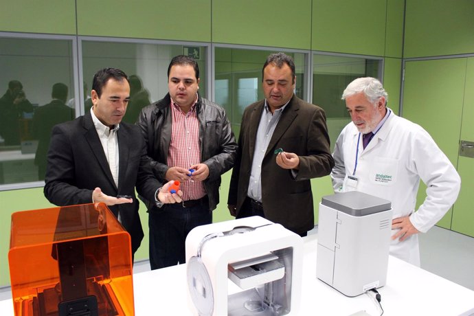 Visita al centro de impresión 3D en Andaltec
