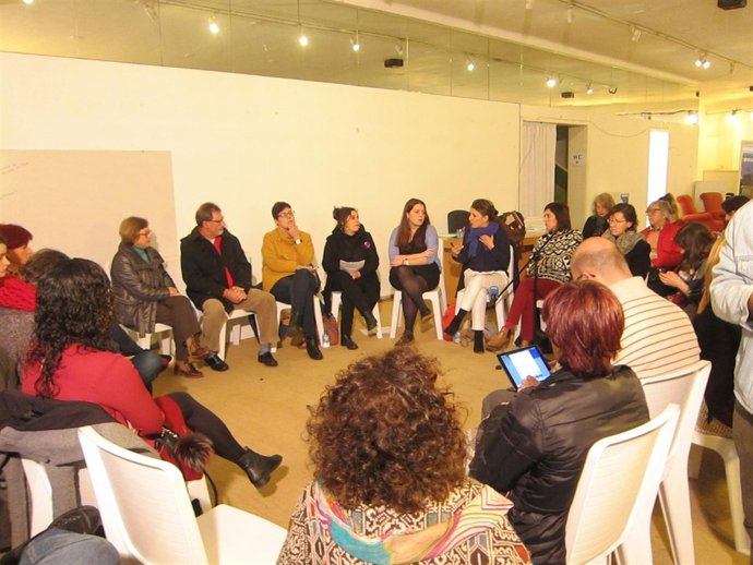Encuentro de mujeres organizado por En Marea
