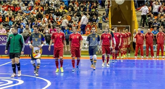 La selección española de fútbol sala 
