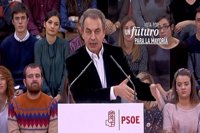 Zapatero avisa de que Ciudadanos está sacando el programa que el PP ya "dejó en el cajón hace diez años"