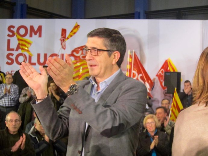 El exlehendakari Patxi López (PSOE)