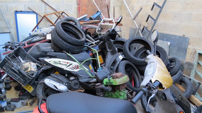 Taller inspeccionado por la Policía adscrita a la Junta en la provincia de Cádiz