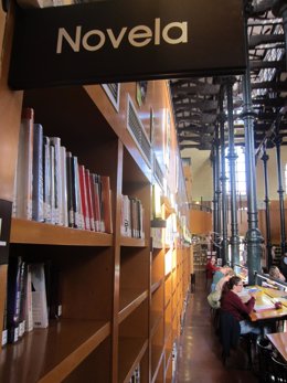 Biblioteca, libros, lectores